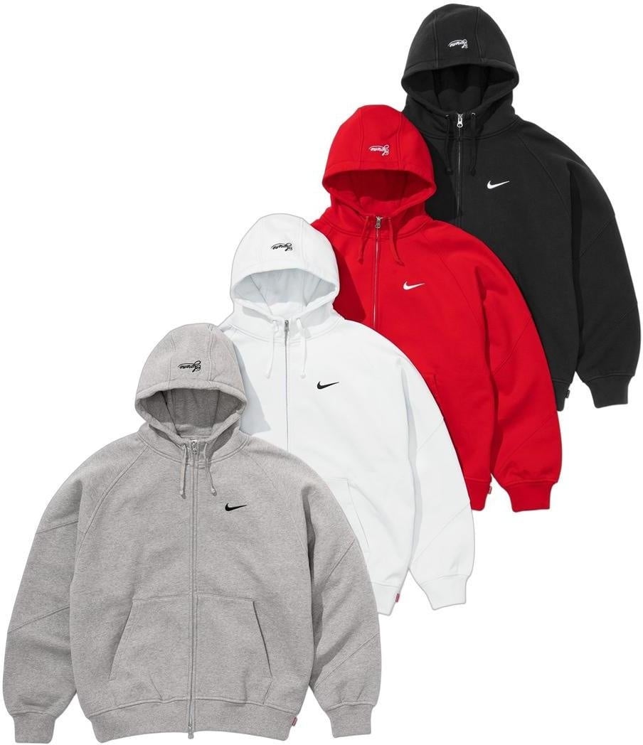 Supreme®/Nike® Zip Up Hooded Sweatshirt view 12